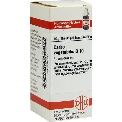 CARBO VEGETABILIS D 10 Globuli