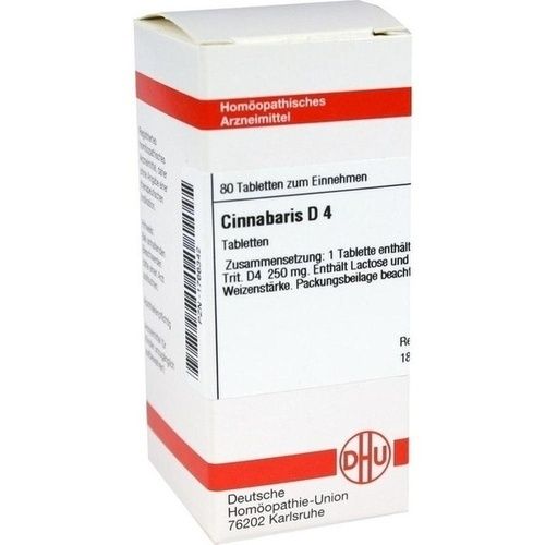 CINNABARIS D 4 Tabletten