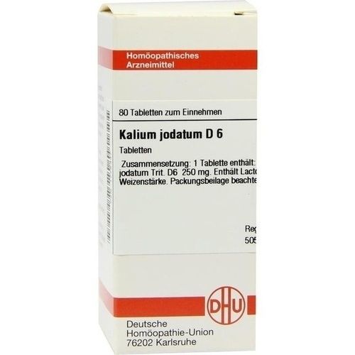 KALIUM JODATUM D 6 Tabletten