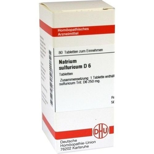 NATRIUM SULFURICUM D 6 Tabletten