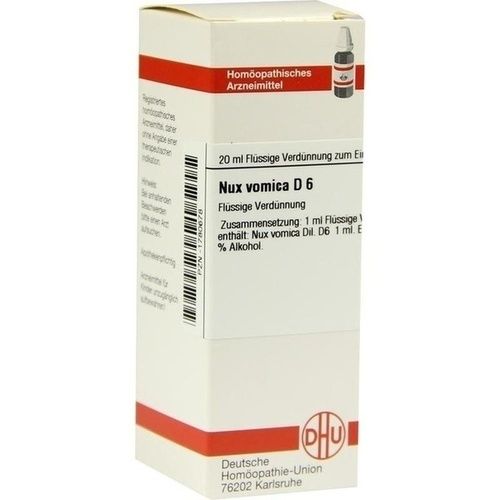 NUX VOMICA D 6 Dilution