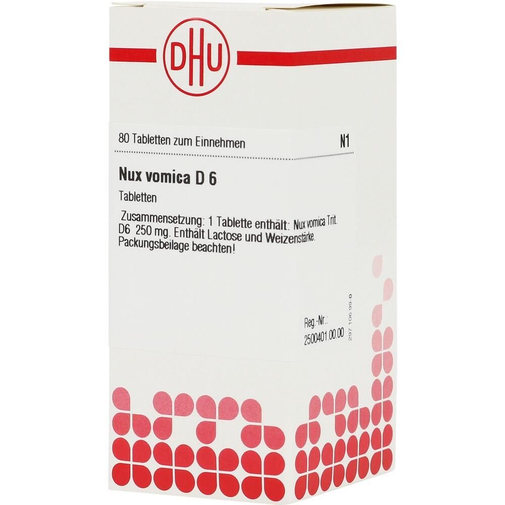 NUX VOMICA D 6 Tabletten