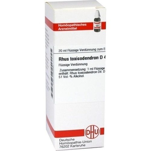 RHUS TOXICODENDRON D 4 Dilution