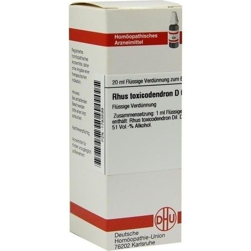 RHUS TOXICODENDRON D 6 Dilution