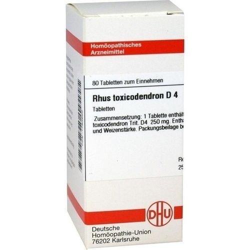 RHUS TOXICODENDRON D 4 Tabletten