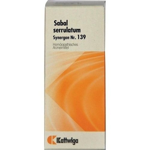 SYNERGON KOMPLEX 139 Sabal serrulatum Tropfen