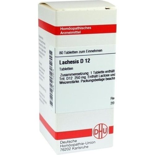 LACHESIS D 12 Tabletten