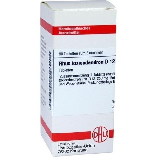 RHUS TOXICODENDRON D 12 Tabletten