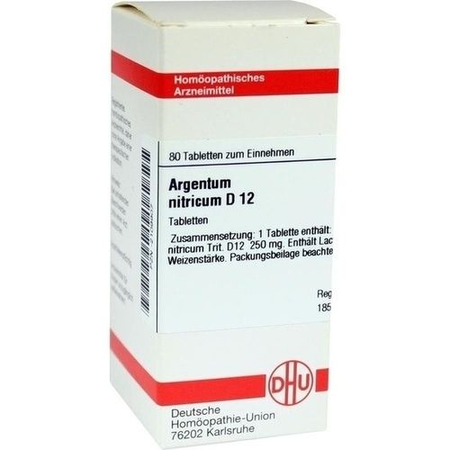 ARGENTUM NITRICUM D 12 Tabletten