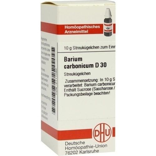 BARIUM CARBONICUM D 30 Globuli