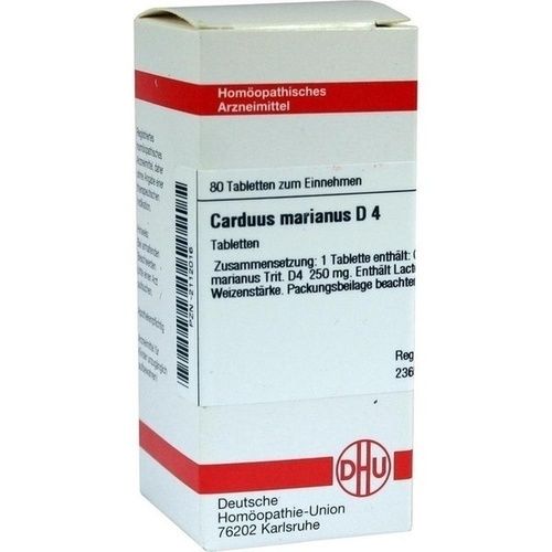 CARDUUS MARIANUS D 4 Tabletten