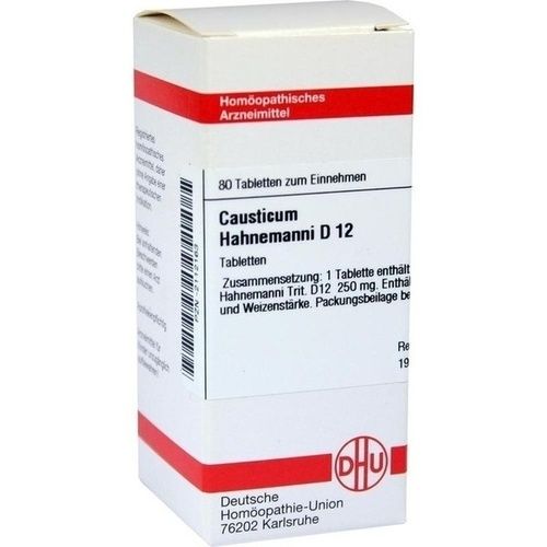 CAUSTICUM HAHNEMANNI D 12 Tabletten