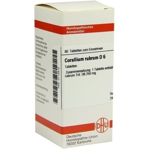 CORALLIUM RUBRUM D 6 Tabletten