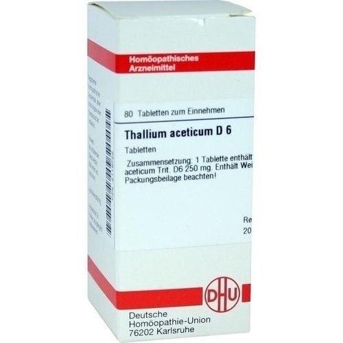 THALLIUM ACETICUM D 6 Tabletten