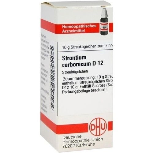 STRONTIUM CARBONICUM D 12 Globuli