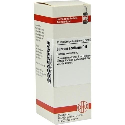 CUPRUM ACETICUM D 6 Dilution