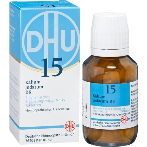 BIOCHEMIE DHU 15 Kalium jodatum D 6 Tabletten