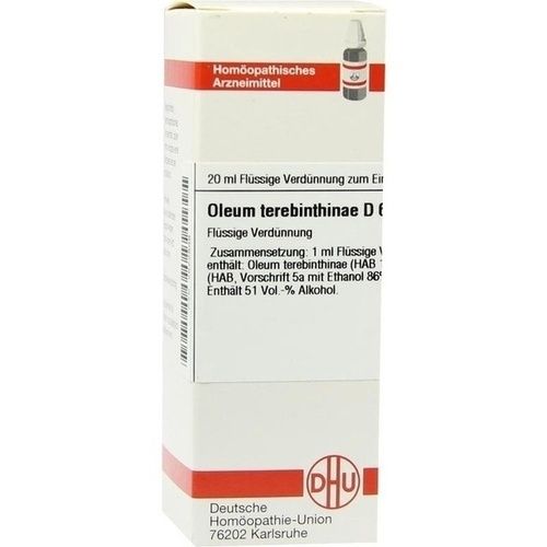 OLEUM TEREBINTHINAE D 6 Dilution