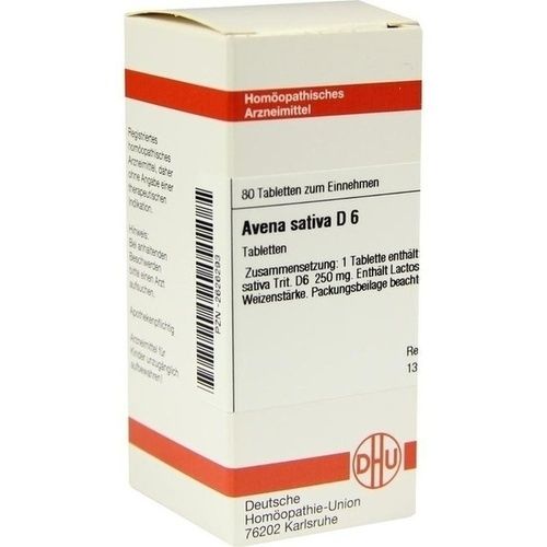 AVENA SATIVA D 6 Tabletten