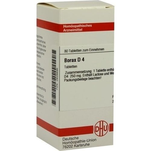 BORAX D 4 Tabletten