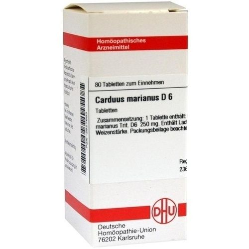 CARDUUS MARIANUS D 6 Tabletten