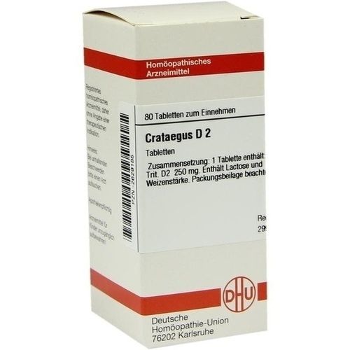 CRATAEGUS D 2 Tabletten