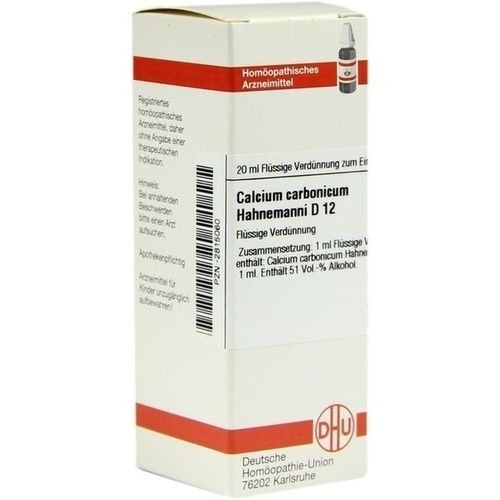 CALCIUM CARBONICUM Hahnemanni D 12 Dilution