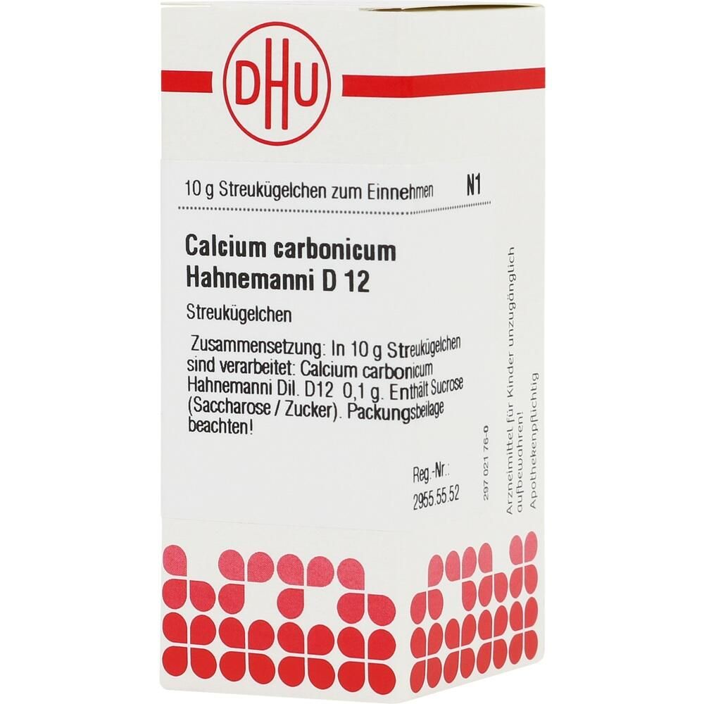 CALCIUM CARBONICUM Hahnemanni D 12 Globuli