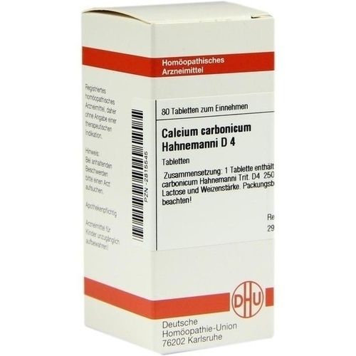 CALCIUM CARBONICUM Hahnemanni D 4 Tabletten