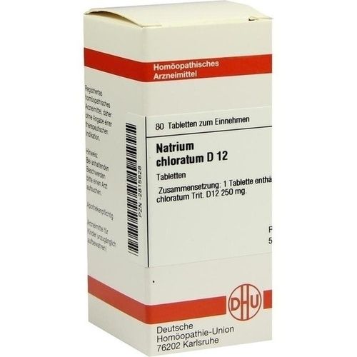 NATRIUM CHLORATUM D 12 Tabletten