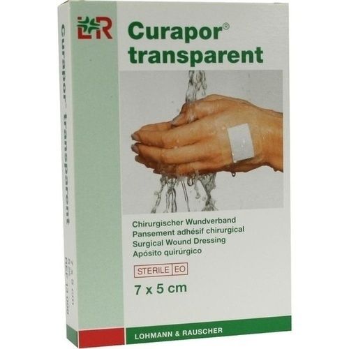 CURAPOR Wundverband steril transparent 5x7 cm