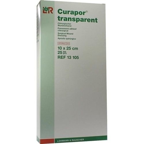 CURAPOR Wundverband steril transparent 10x25 cm