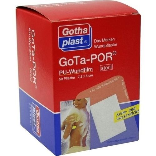 GOTA-POR PU Wundfilm 7,2x5 cm steril Pflaster