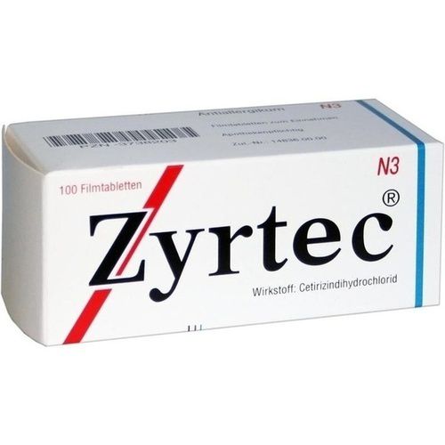 ZYRTEC 10 mg Filmtabletten