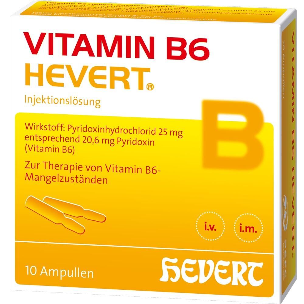 VITAMIN B6 HEVERT Ampullen