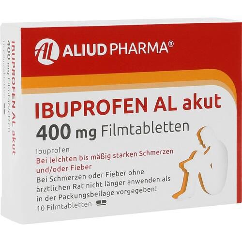 IBUPROFEN AL akut 400 mg Filmtabletten