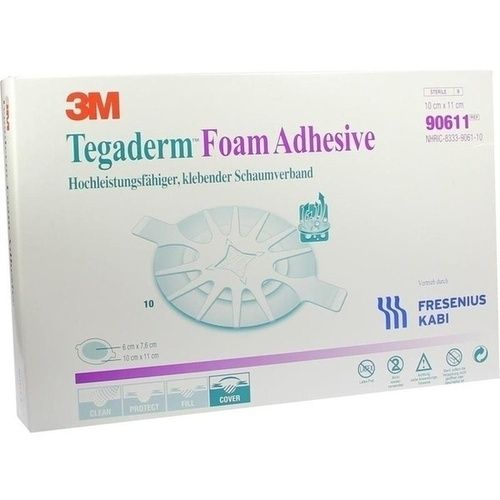 TEGADERM Foam Adhesive FK 10x11 cm oval 90611