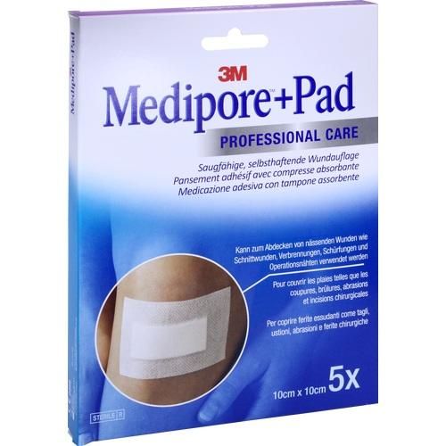 MEDIPORE+Pad 3M 10x10cm 3566NP Pflaster