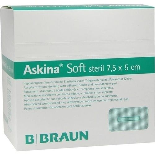 ASKINA Soft Wundverband 5x7,5 cm steril