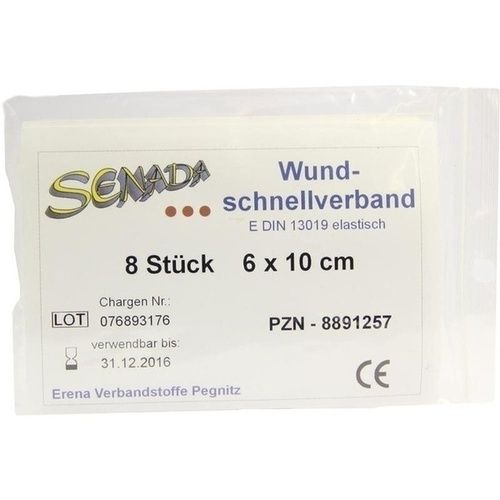 SENADA Wundschnellverband 6x10 cm