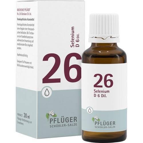 BIOCHEMIE Pflüger 26 Selenium D 6 Tropfen