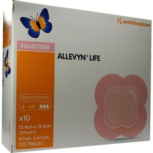 ALLEVYN Life 15,4x15,4 cm Silikonschaumverband