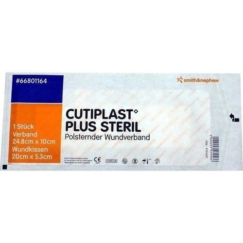 CUTIPLAST Plus steril 10x24,8 cm Verband