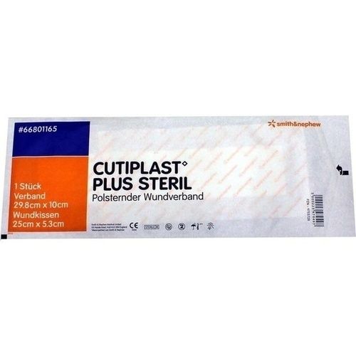 CUTIPLAST Plus steril 10x29,8 cm Verband