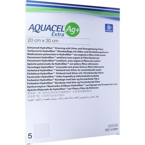 AQUACEL Ag+ Extra 20x30 cm Kompressen