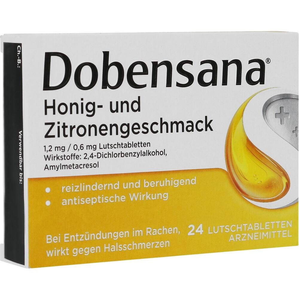 DOBENSANA Honig- u.Zitronengeschm.1,2mg/0,6mg Lut.