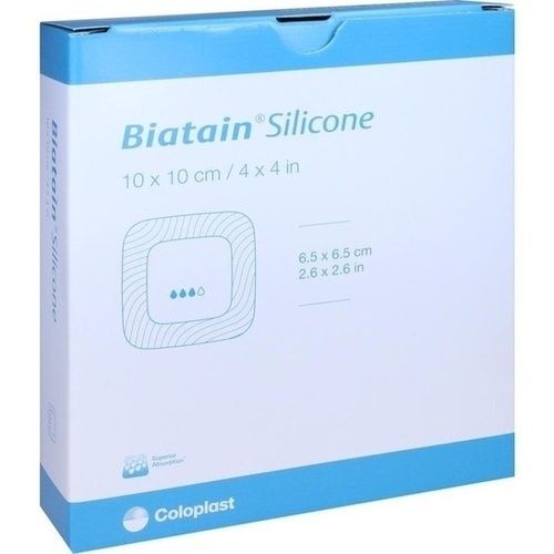 BIATAIN Silicone Schaumverband 10x10 cm